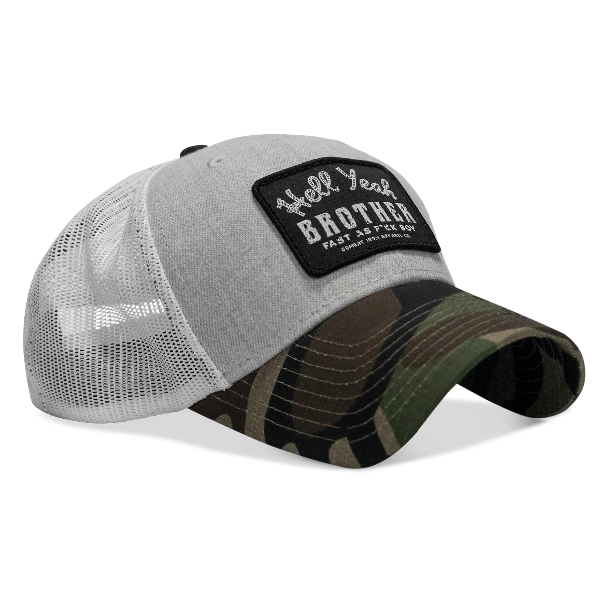 Hell Yeah Brother Patch Snapback Hat