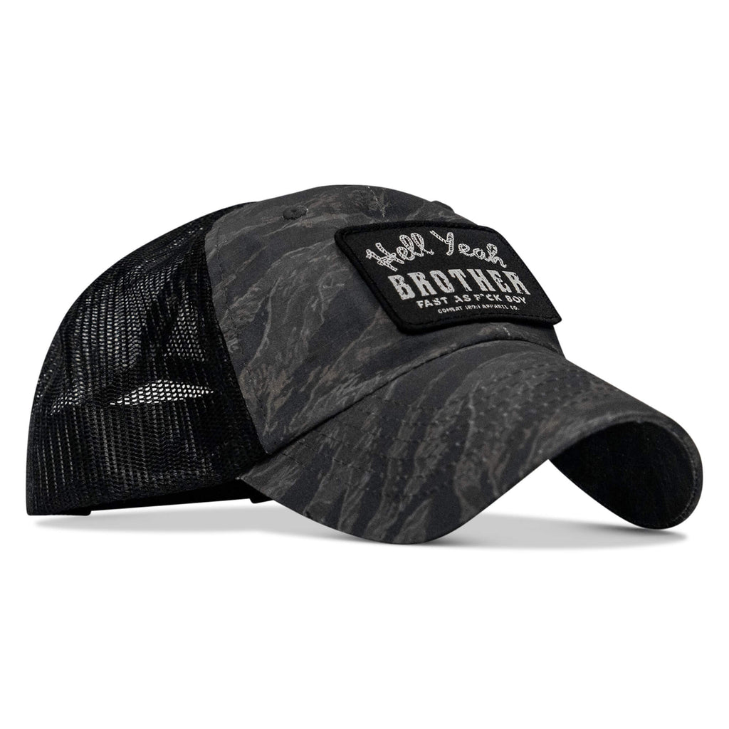 Hell Yeah Brother Patch Tactical Ripstop Mesh Snapback Hat