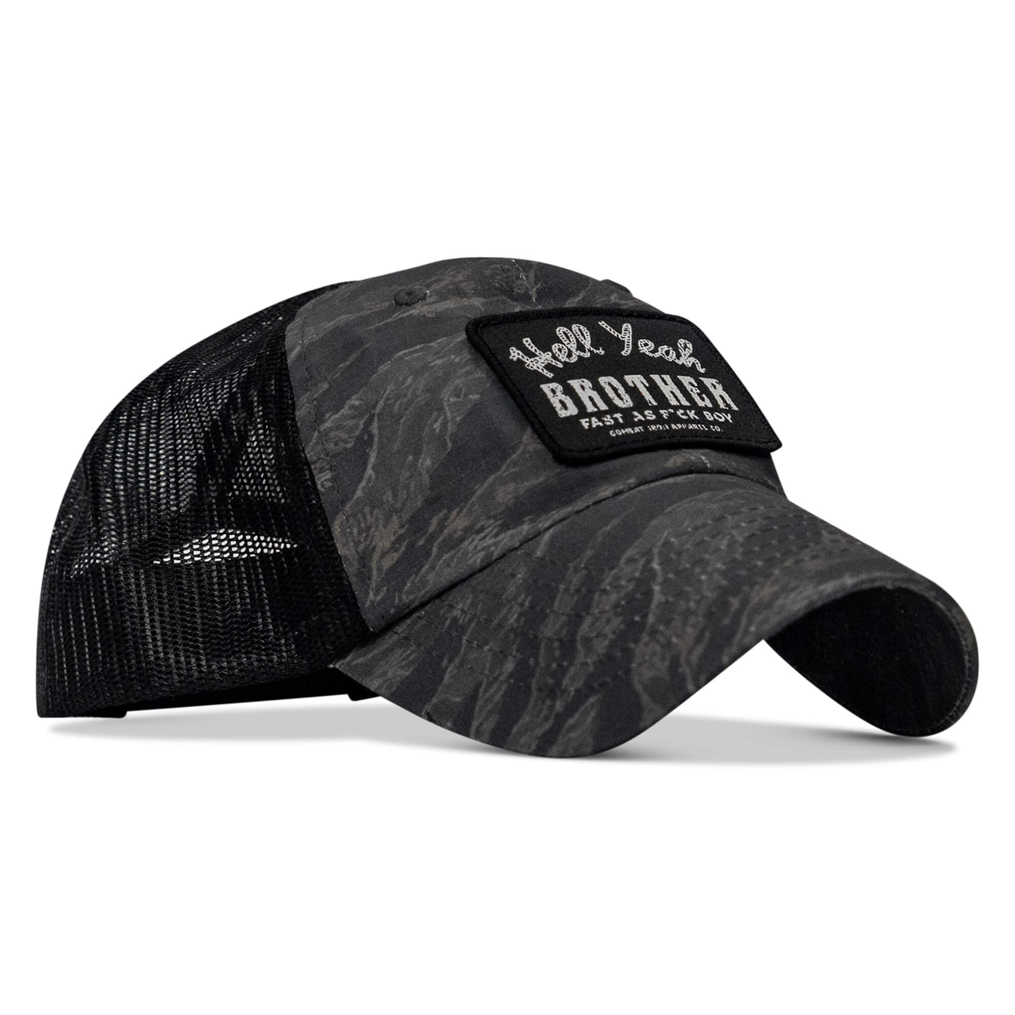 Hell Yeah Brother Patch Tactical Ripstop Mesh Snapback Hat