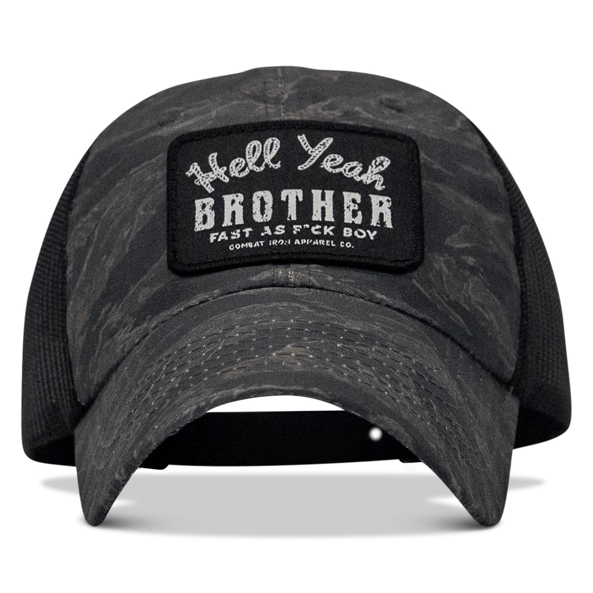 Hell Yeah Brother Patch Tactical Ripstop Mesh Snapback Hat
