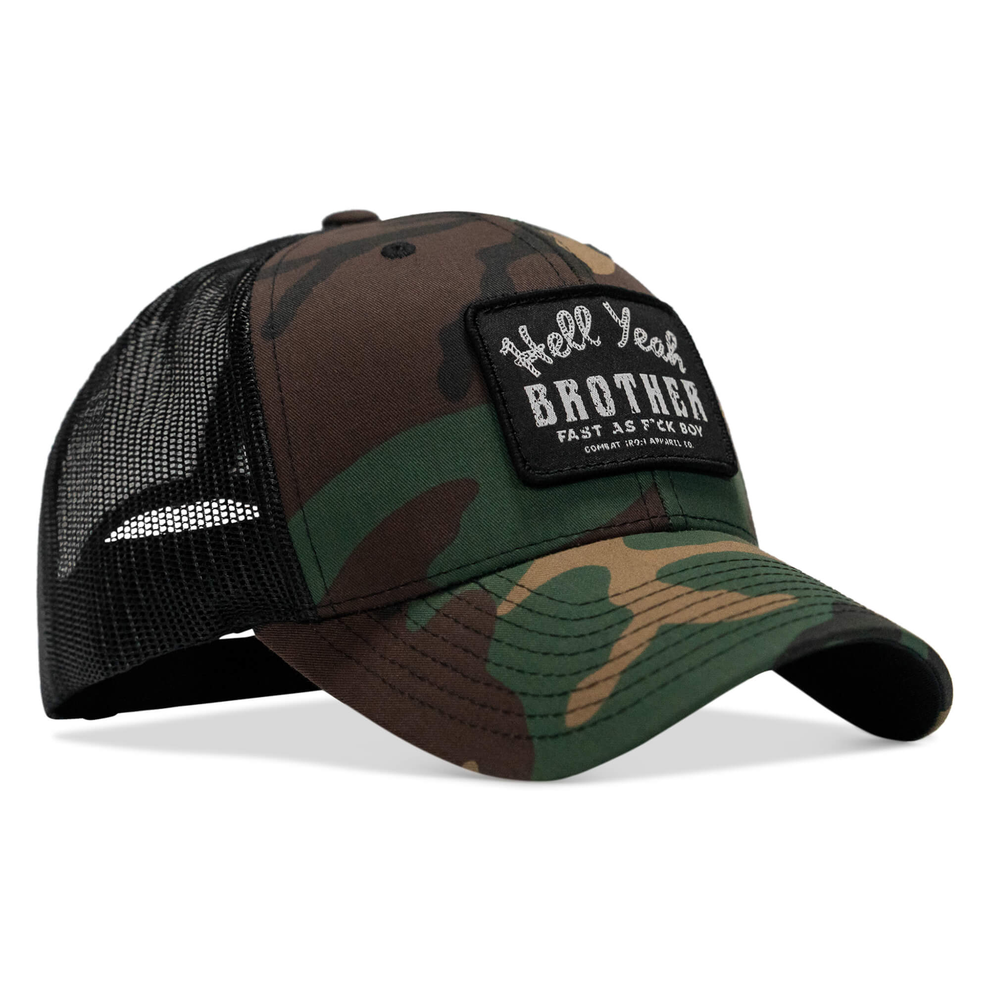 Hell Yeah Brother Patch Snapback Hat