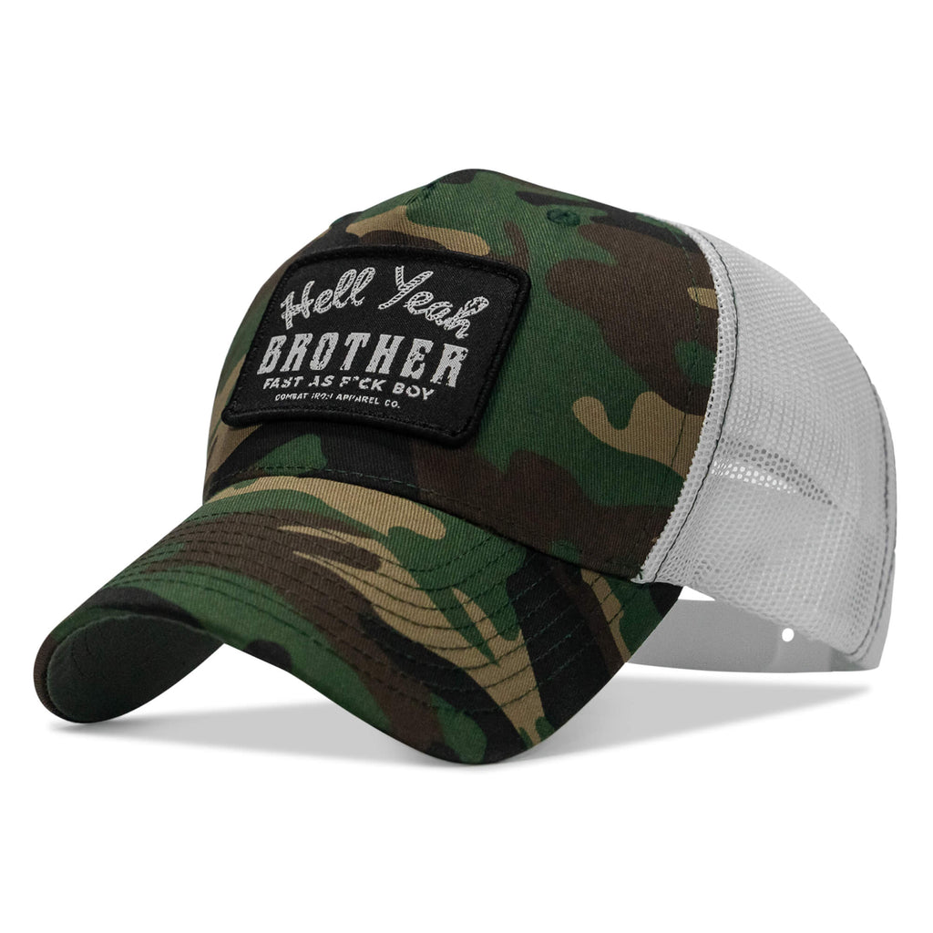 Hell Yeah Brother Patch Snapback Hat