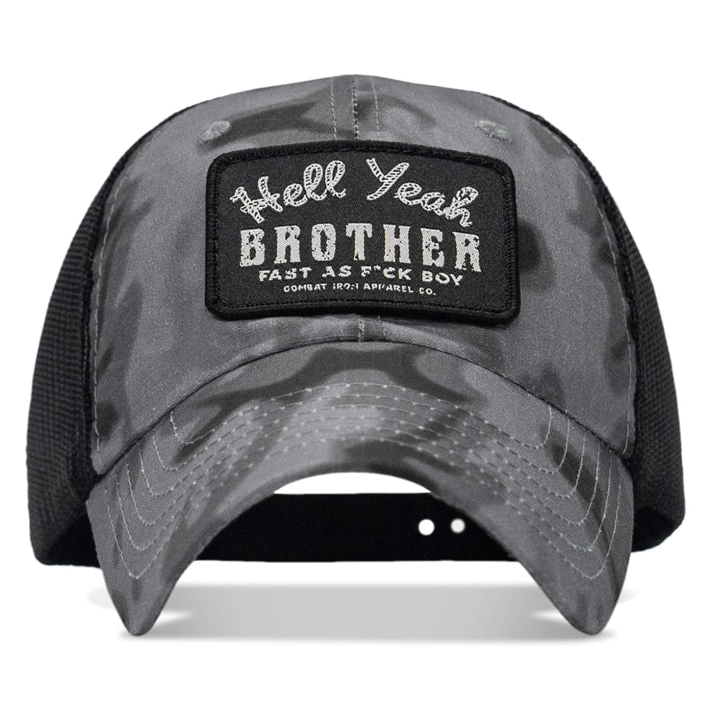 Hell Yeah Brother Patch Tactical Ripstop Mesh Snapback Hat