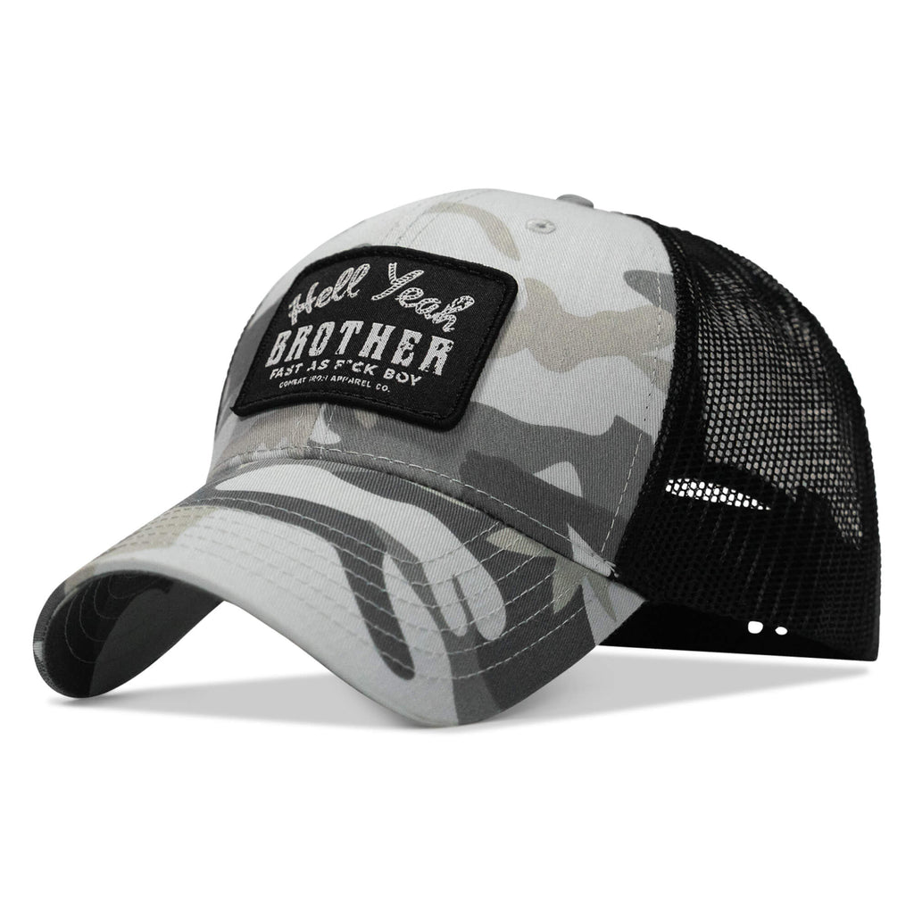 Hell Yeah Brother Patch Snapback Hat