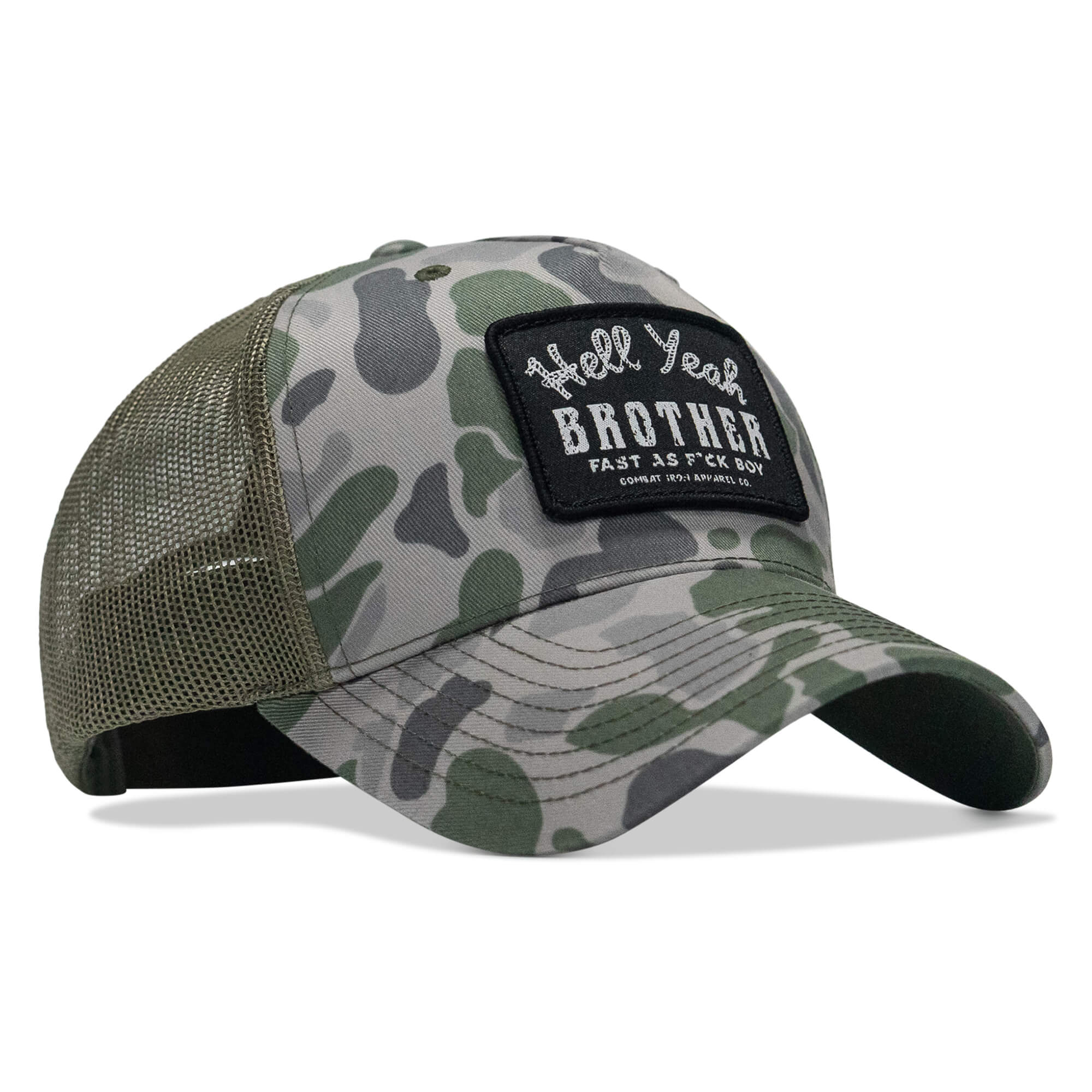 Hell Yeah Brother Patch Snapback Hat
