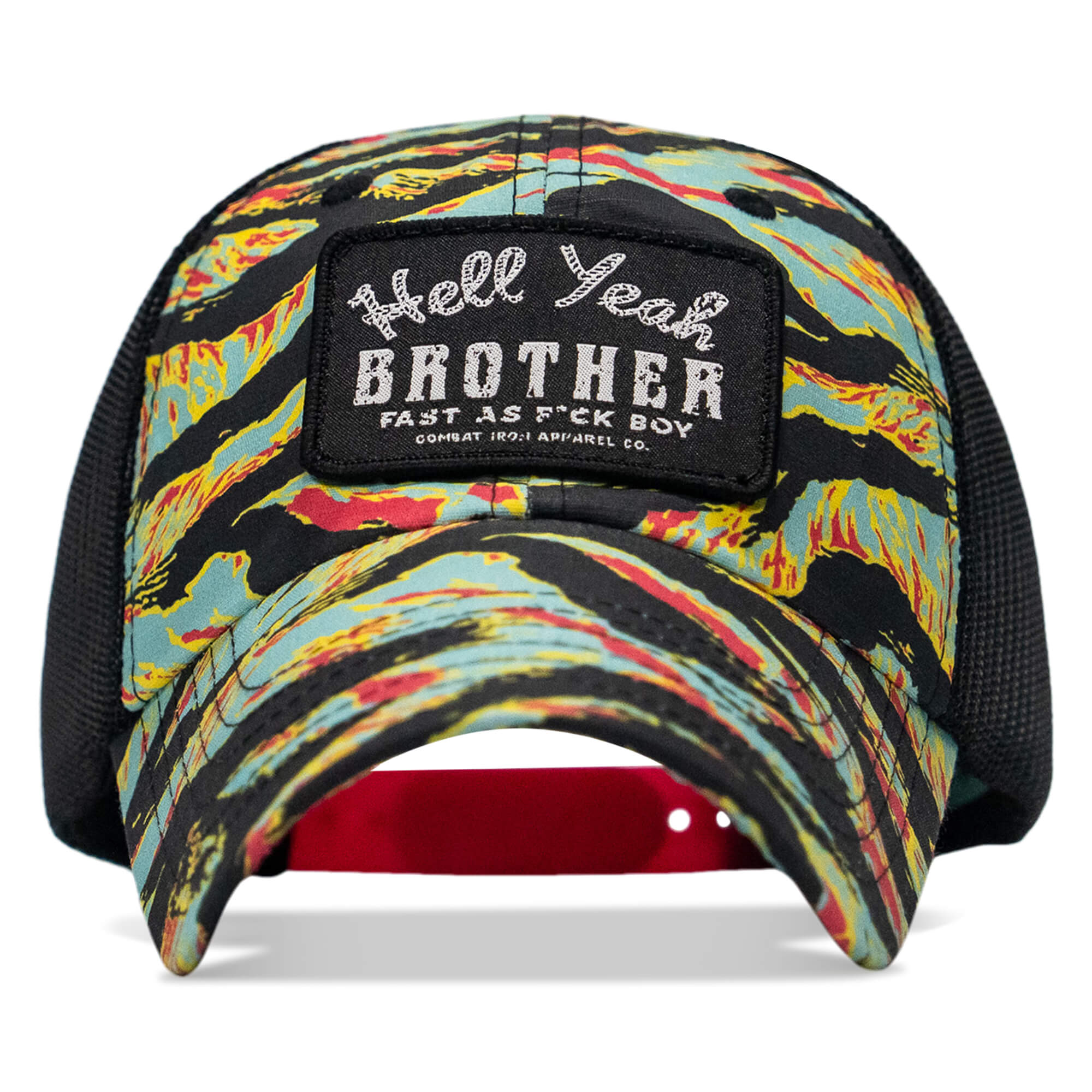 Hell Yeah Brother Patch Tactical Ripstop Mesh Snapback Hat