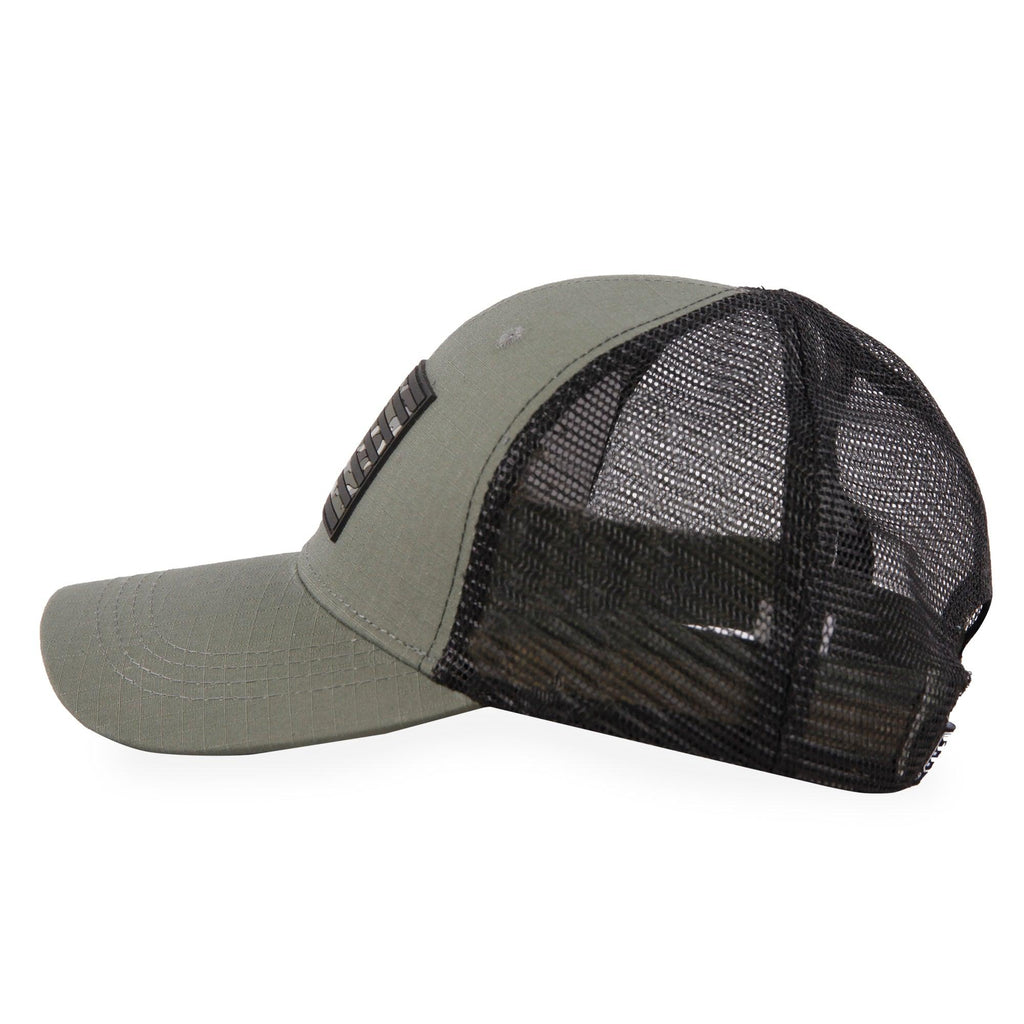 American Flag-Camo PVC Trucker Mesh Hat