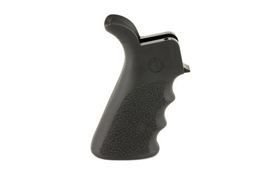 Hogue Beavertail Grip |  AR-15/M16 |  Rubber |  Finger Grooves |  Black