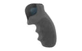 Hogue Grip |  Fits S&W K/L Square Butt |  Rubber |  Black