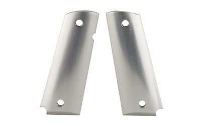 Hogue Extreme Aluminum Grip |  Fits 1911 Govt |  Aluminum |  Clear Gloss Anodized Finish