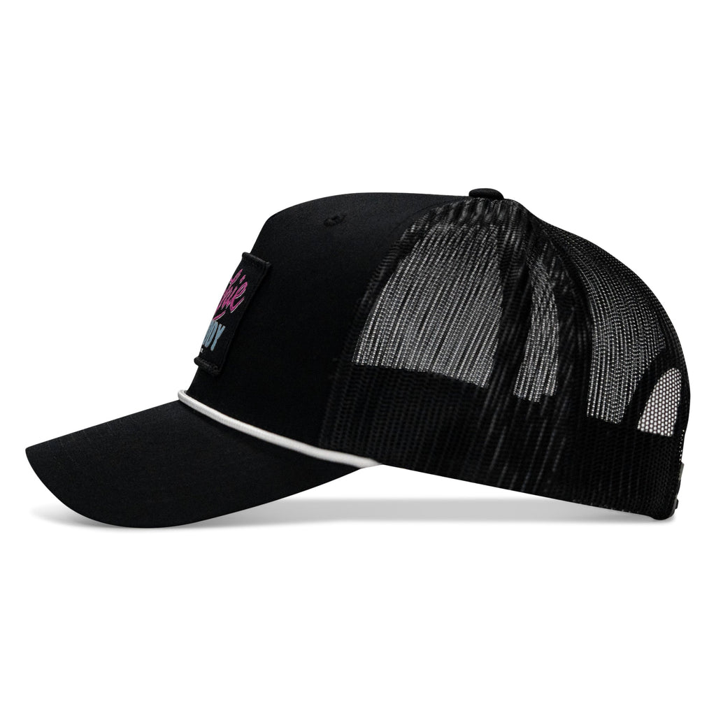 Hoochie Daddy Retro Script Patch Rope Snapback