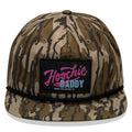 Retro Hoochie Daddy Script Patch Flatbill Snapback Hat
