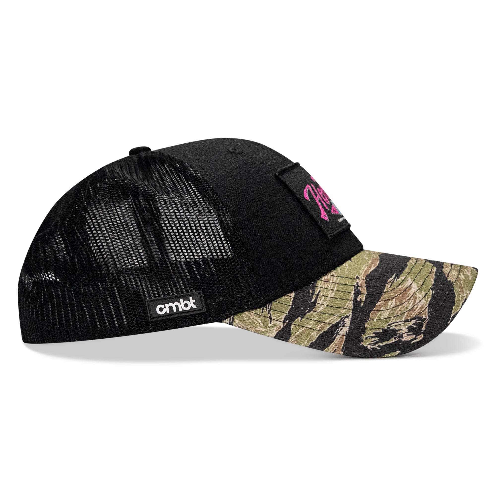Hoochie Daddy Retro Script Patch Original Ripstop Snapback Hat