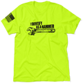 Identify As A Hammer - Safety Yellow T-Shirt