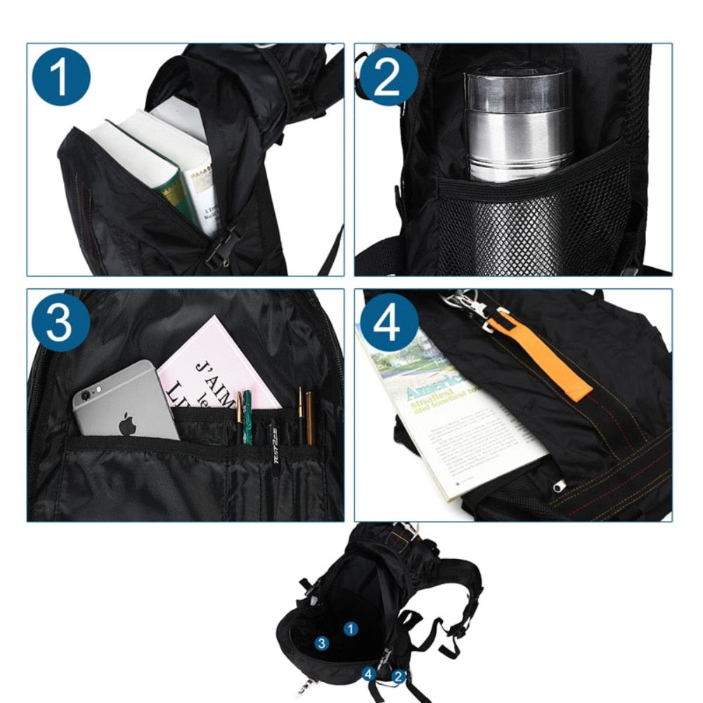 Lightweight hiking backpack