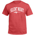 Silent Night Collegiate (Front Print)