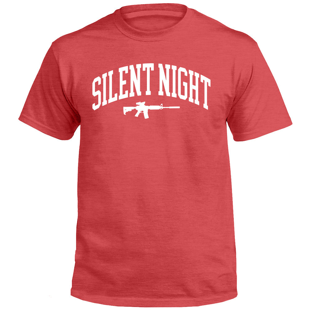 Silent Night Collegiate (Front Print)