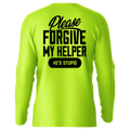 Helper - Hi-Visibility UPF 50 Long Sleeve Sun Shirt