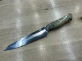Steaksuki Knife - Purple & Cream Box Elder Burl - CPM154