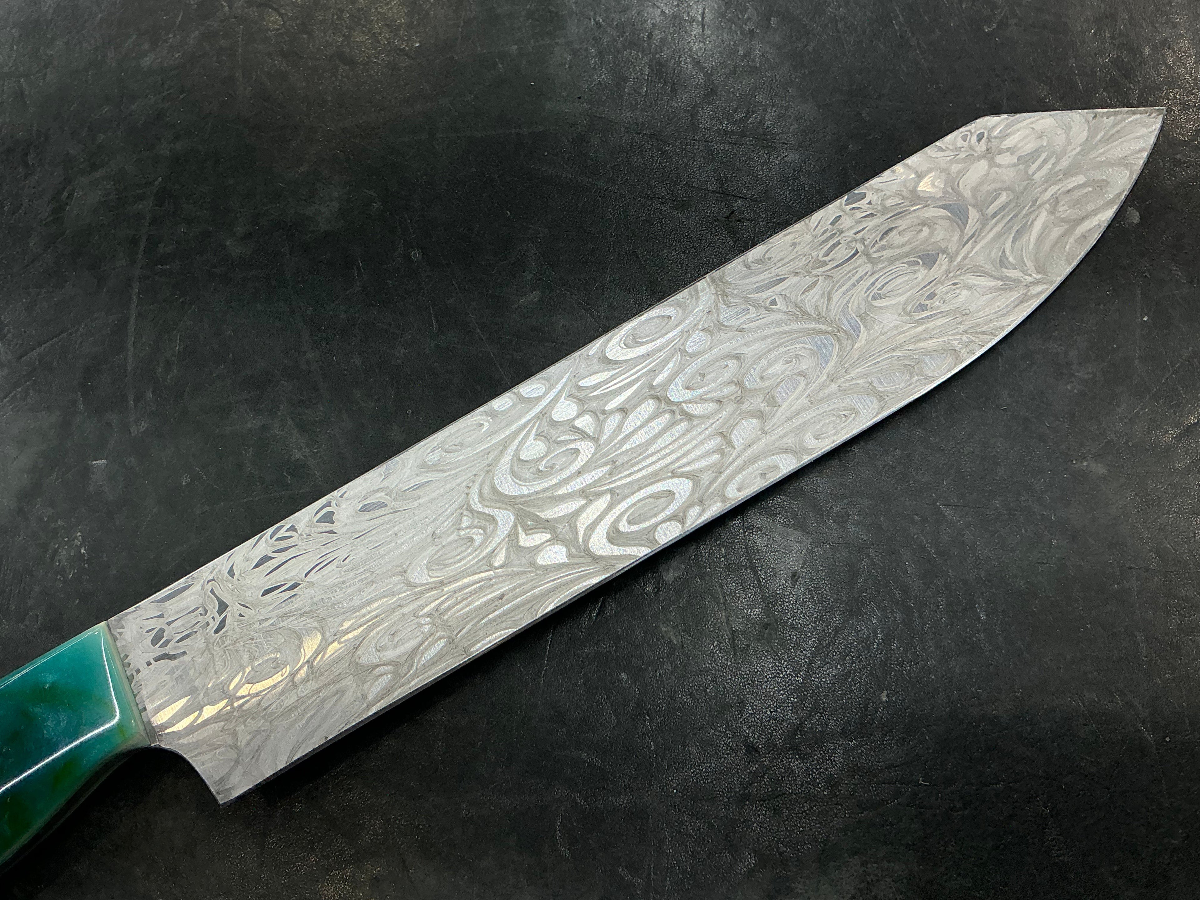 K-Tip Slicer in CPM MagnaCut - Fantasy Resin Handle 7 3/4”” (197mm)