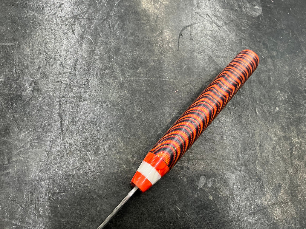 Brain Coral Slicer in CPM MagnaCut - Juma & Micarta Handle 8 3/4”” (220mm)