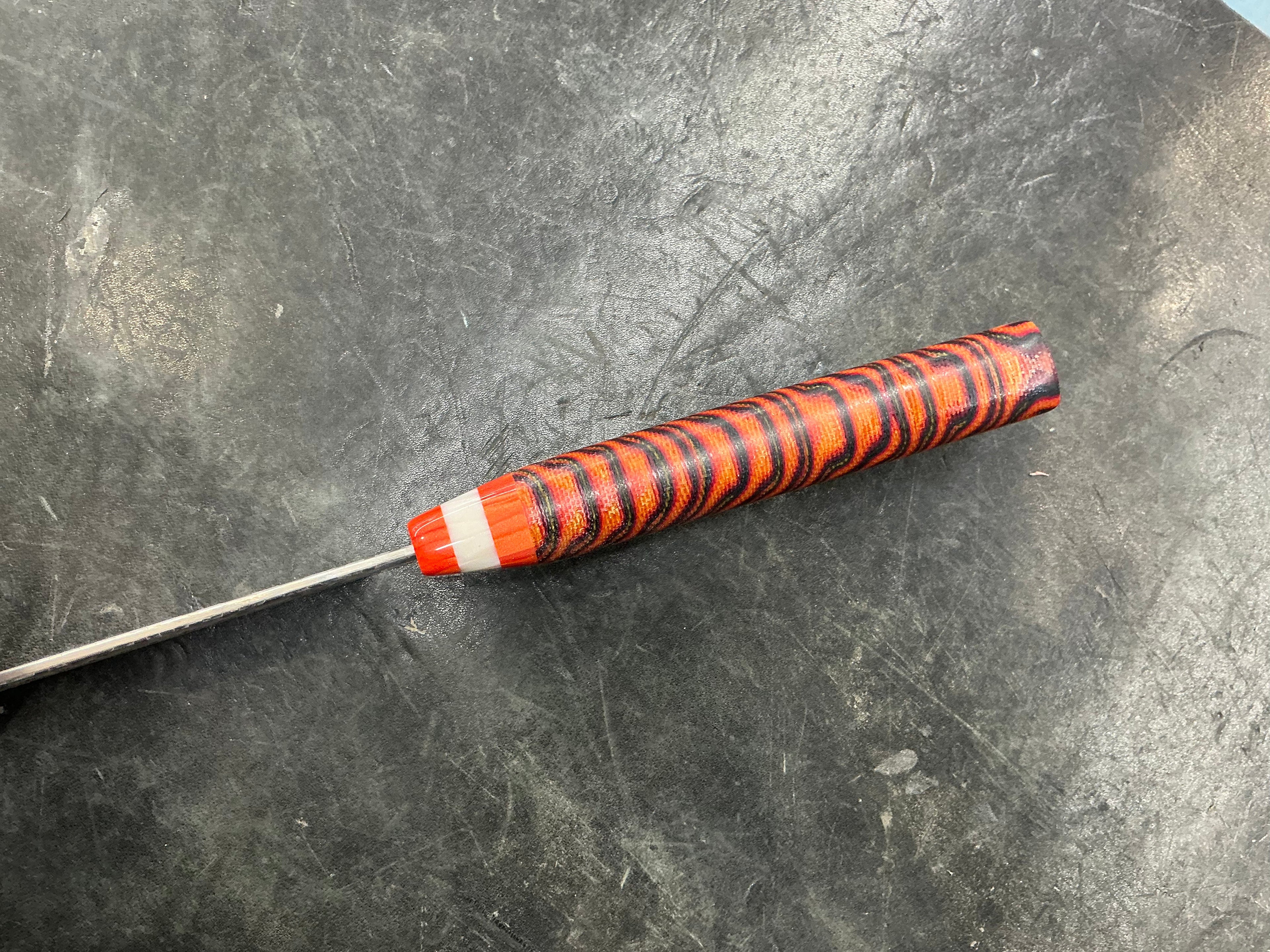 Brain Coral Slicer in CPM MagnaCut - Juma & Micarta Handle 8 3/4”” (220mm)