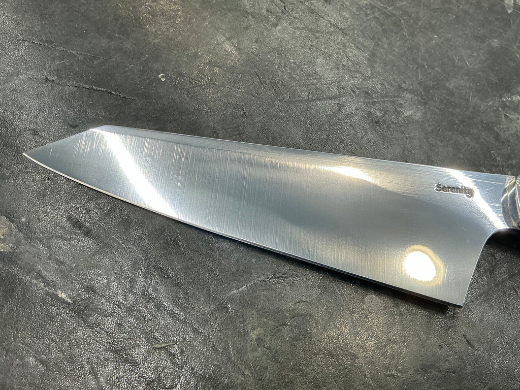 V - Series Petty Knife in CPM154 - 304 SS Bolster & Texas Spalted Pecan