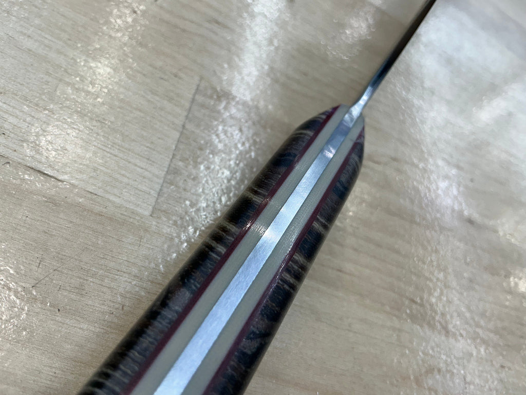 Brain Coral Euro Chef Knife in CPM154 - Micarta & G-10