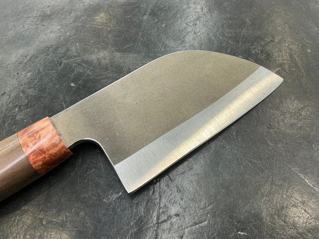 Mini Bunka - CPM MagnaCut - Desert Walnut & Box Elder Burl Handle
