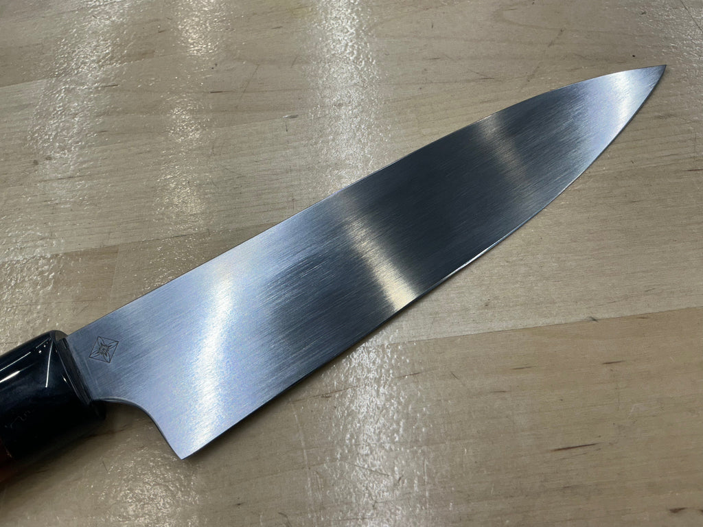 Linear Shiny Wa Handle Gyuto - CPM154 - Hybrid Handle