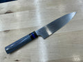 Hidden Tang Gyuto - CPM154 - Blue Spalted Pecan Handle