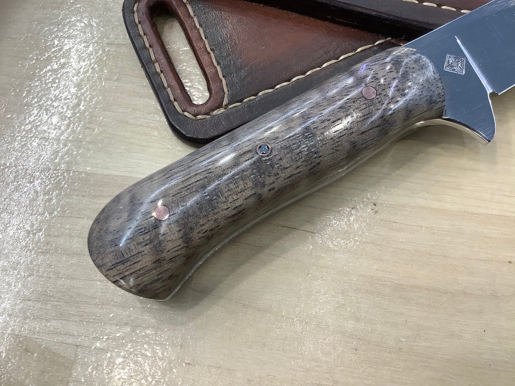 American Heritage Utility Every Day Carry with Handmade Leather Sheath