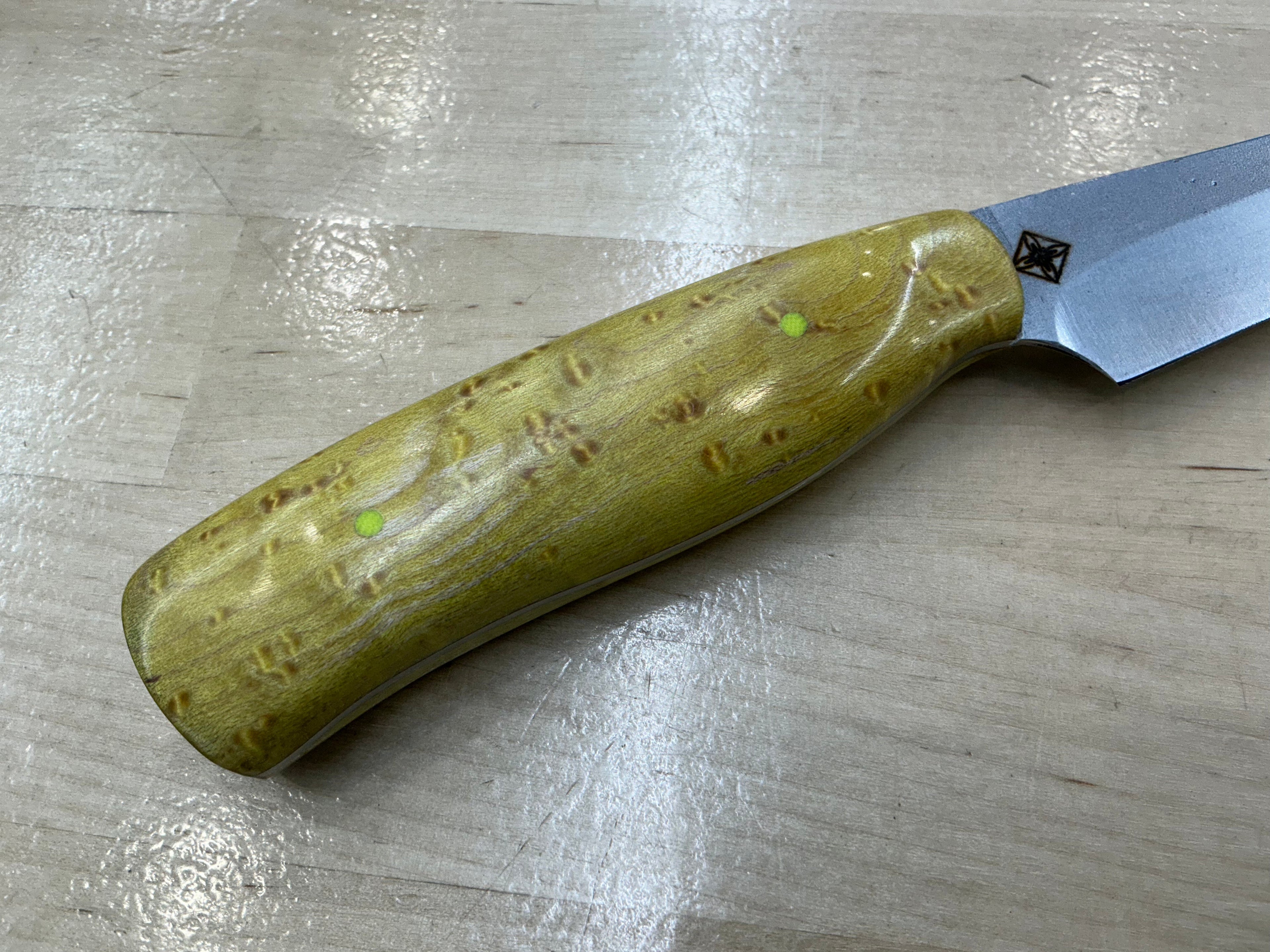 Small Boning Knife - Z-FiNite - Yellow Birch Handle