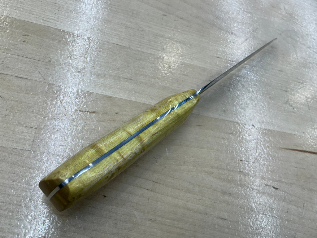 Small Boning Knife - Z-FiNite - Yellow Birch Handle