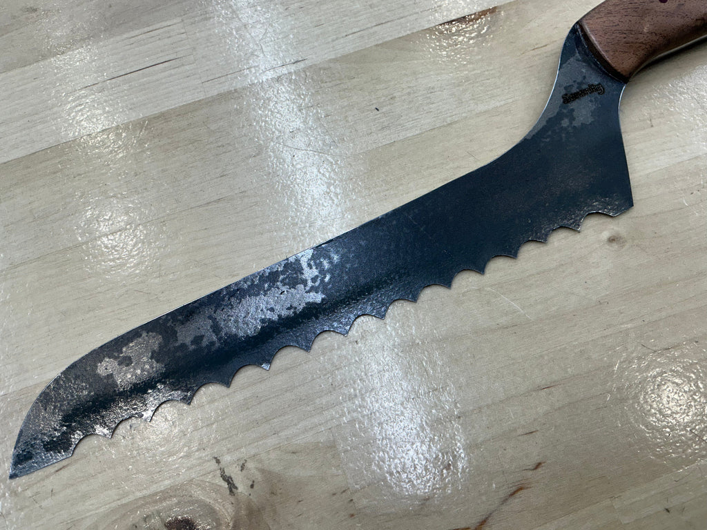 Short Bread Knife - CPM154 - Mesquite Handle
