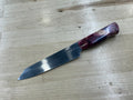 Steaksuki Knife - CPM154 - Purple Box Elder Burl
