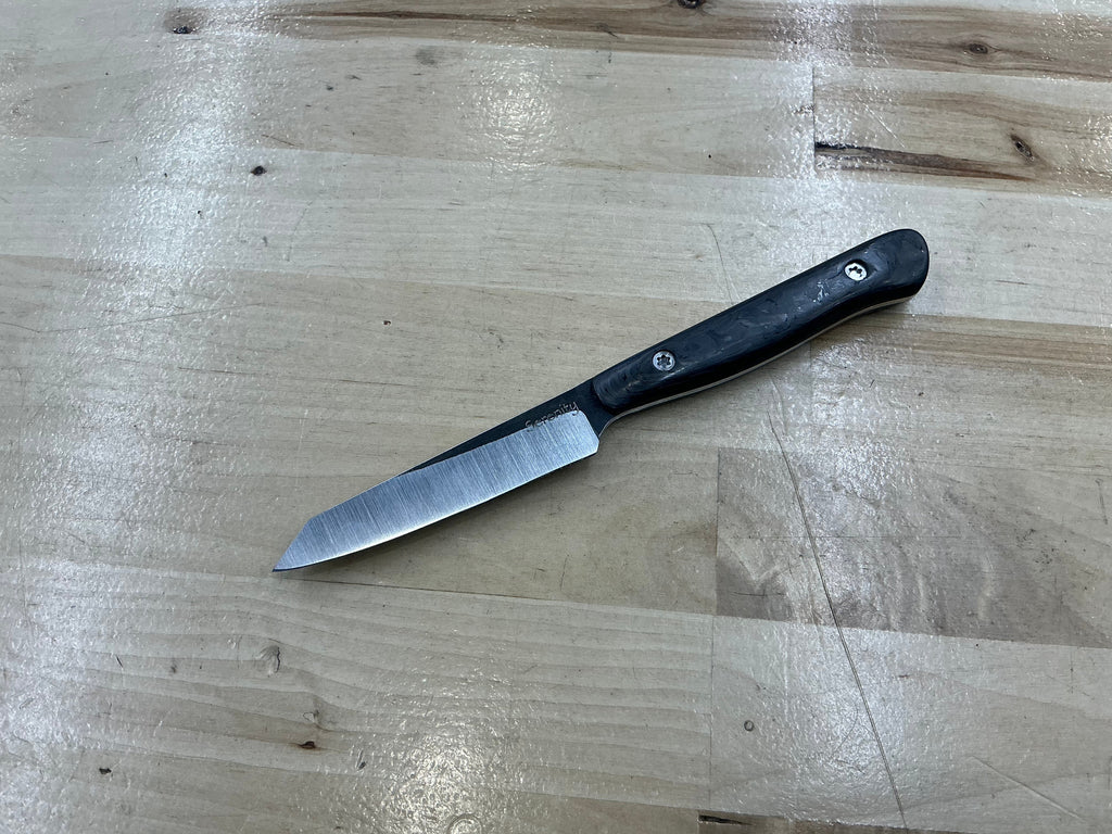 Carbon Fiber Short Paring Knife - CPM154