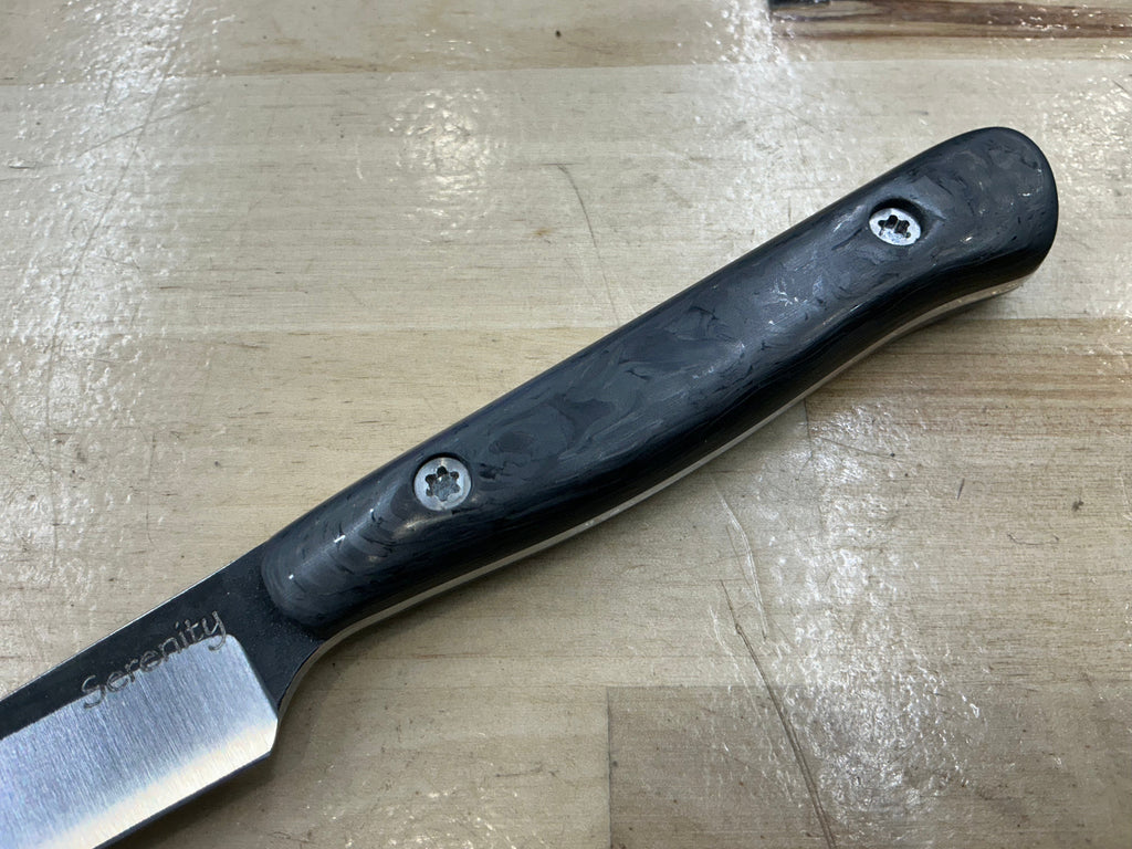Carbon Fiber Short Paring Knife - CPM154