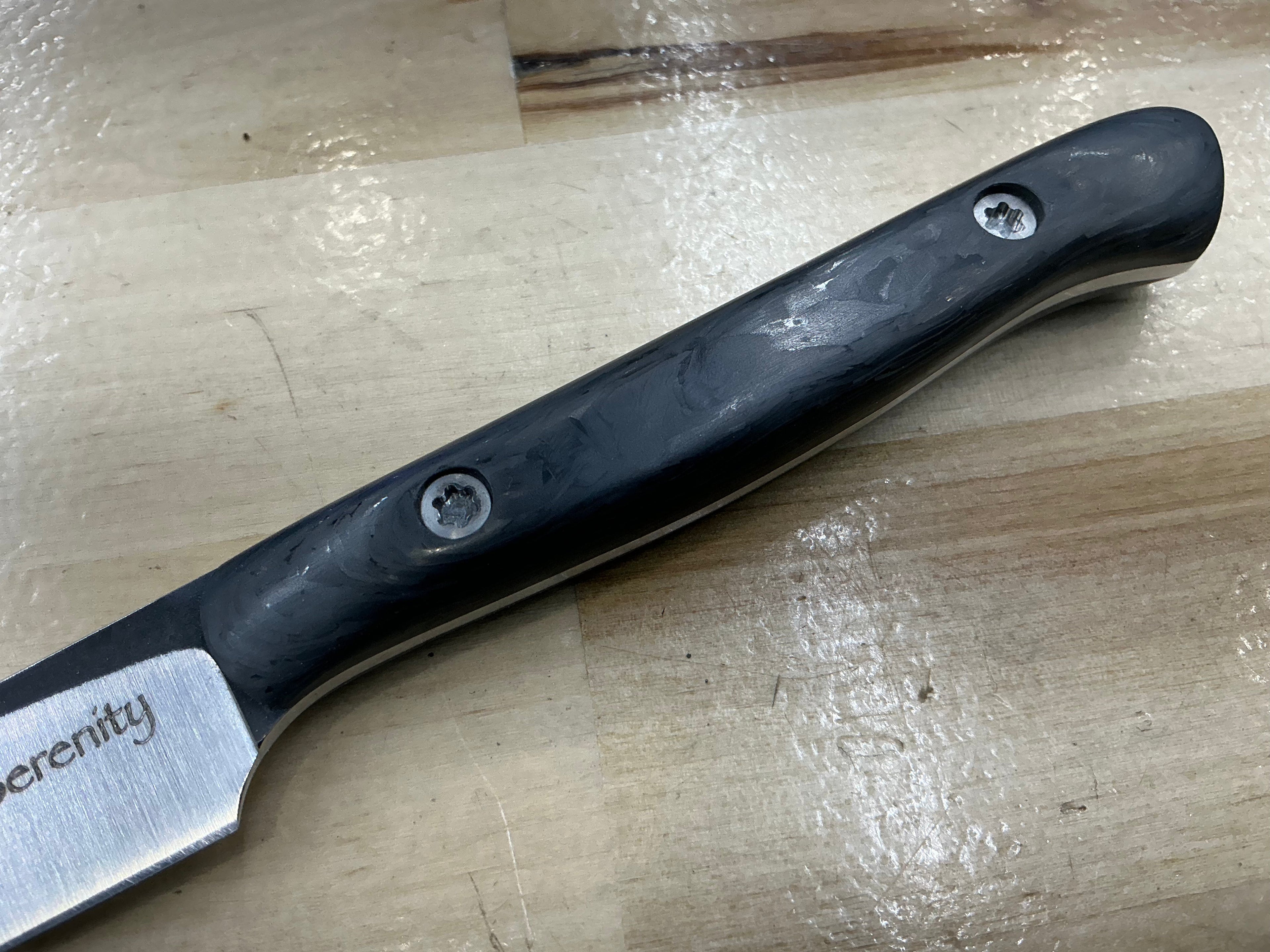 Carbon Fiber Long Paring Knife - CPM154