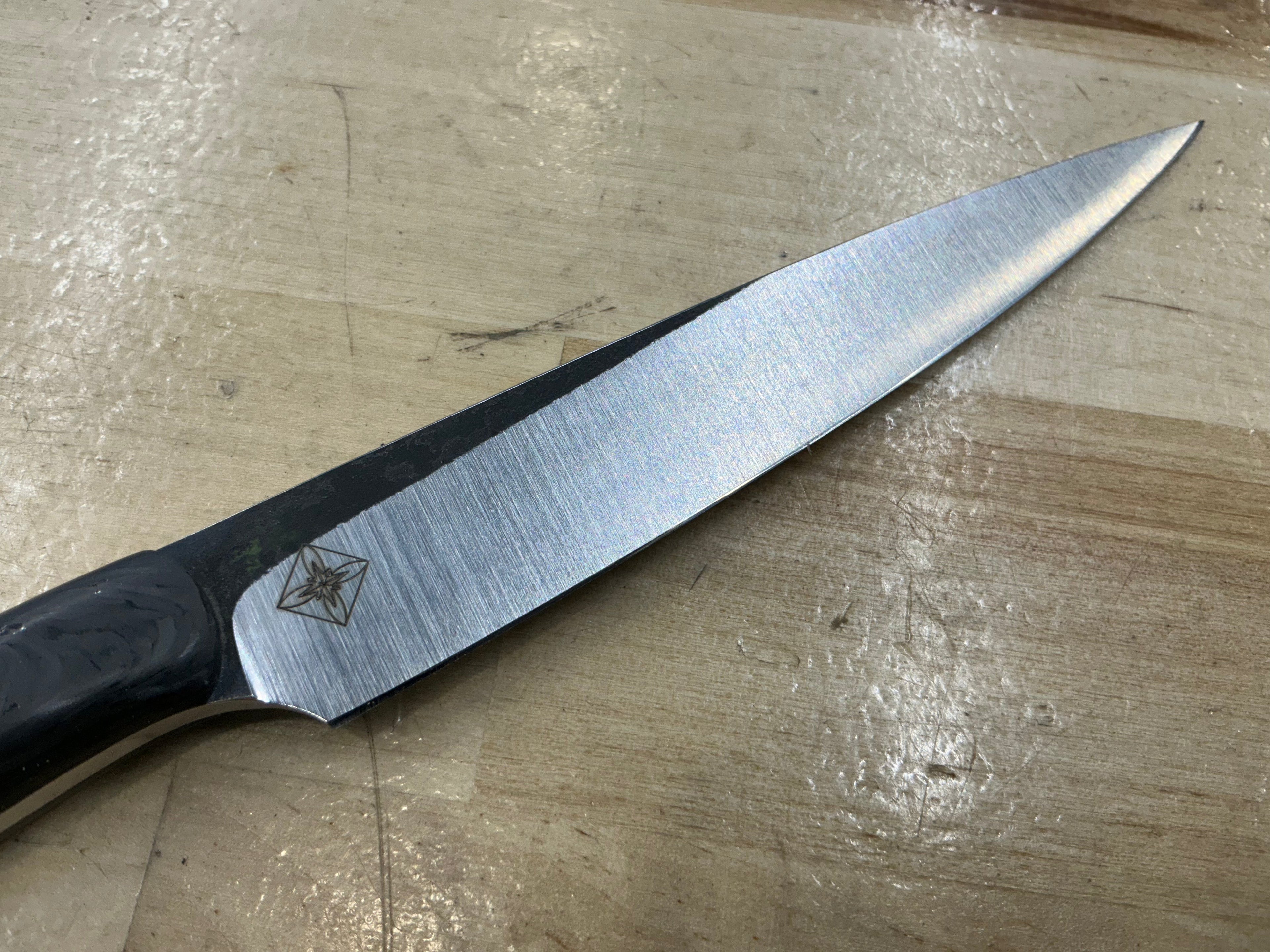 Carbon Fiber Long Paring Knife - CPM154