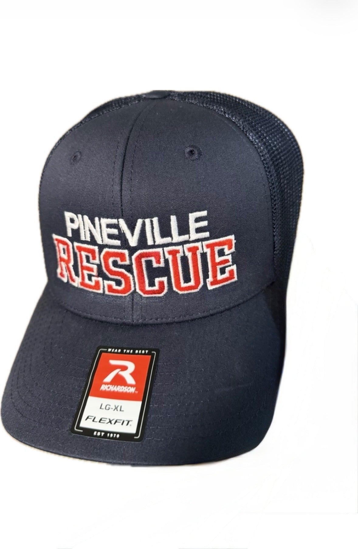 Custom Department Embroider Firefighter Hats- Richardson