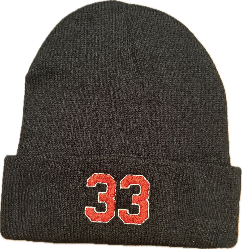 Custom Station Number - Two Color - Beanie