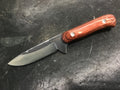 American Heritage Utility Knife - CPM154 with Rosewood Laminate Wood Handle