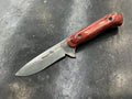 American Heritage Utility Knife - CPM154 with Rosewood Laminate Wood Handle