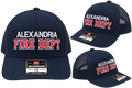 Custom Department Embroider Firefighter Hats- Richardson