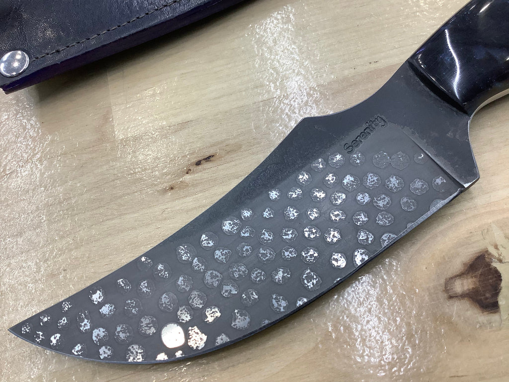 Skinner Knife in CPM154 Galaxy Resin Handle