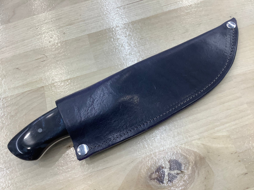 Skinner Knife in CPM154 Galaxy Resin Handle