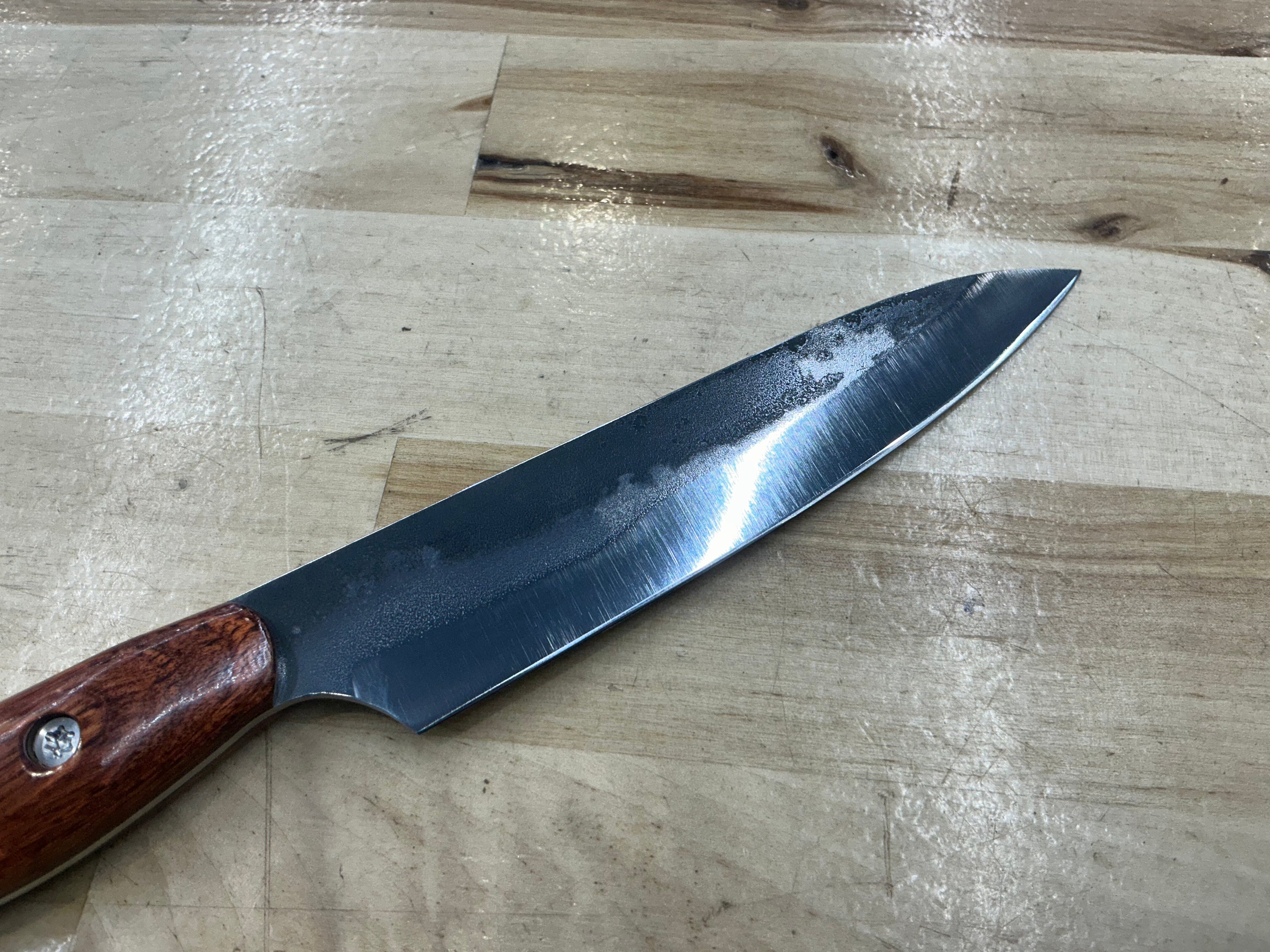 Cocobolo Petty Knife - CPM154 - Liberty Wood Handle
