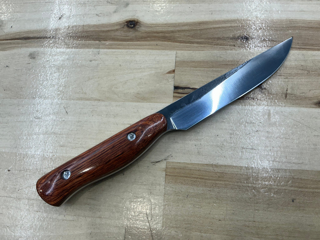 Cocobolo Steak Knife- CPM154 - Liberty Wood Handle