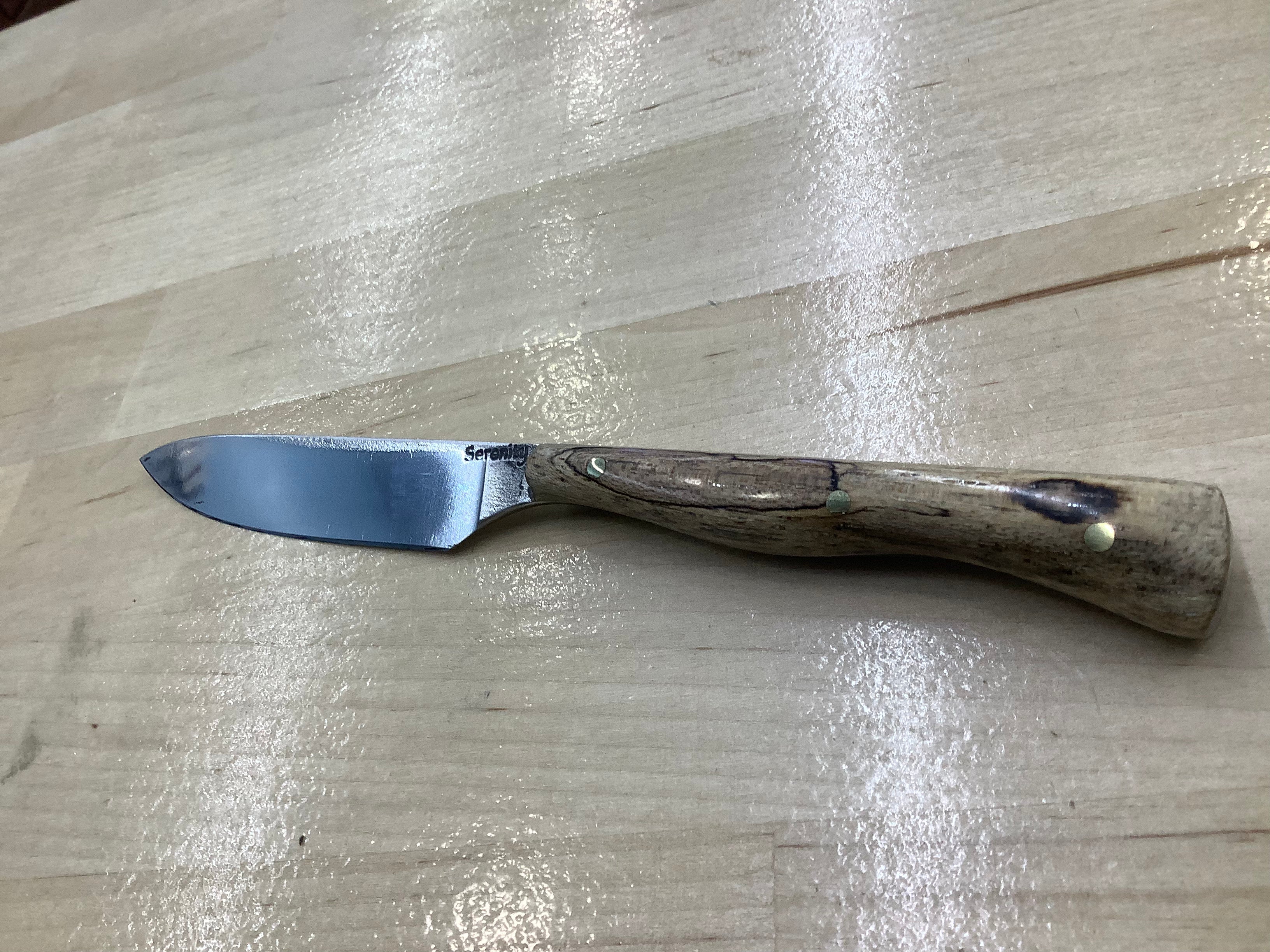 Spalted Slim Paring Knife